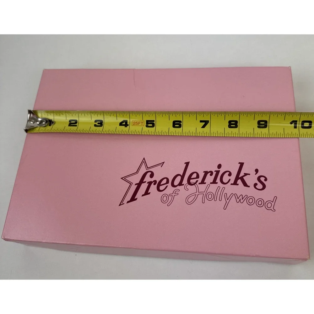 Vintage Fredericks of Hollywood EMPTY Pink box 1990s12